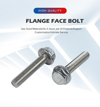 Специализированный 304 316 A2 A4 Hex Flange Titanium Machine Thread Bolt для нержавеющей стали