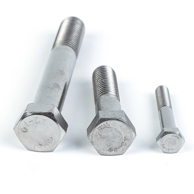 DIN Standard Hex Half Thread Bolts 2024 Застегивающие устройства из нержавеющей стали с простой отделкой