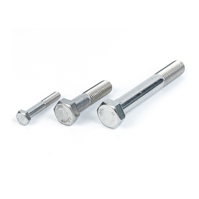 DIN Standard Hex Half Thread Bolts 2024 Застегивающие устройства из нержавеющей стали с простой отделкой