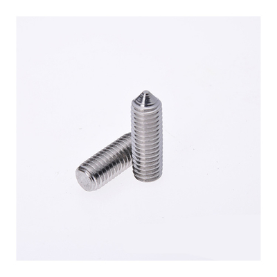 Pan Head Hexagon Socket Set Screws с конусовой точкой из нержавеющей стали SS304 SS316