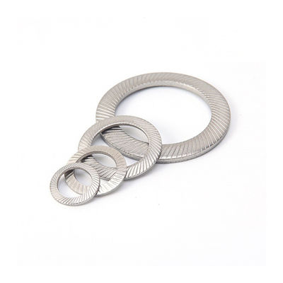 Нержавеющая сталь DIN9250 304 Зернистый зуб с резьбой дисковой пружинной стиральной машины с управлением