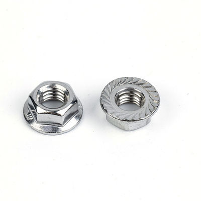 Imperial Measurement System SS304 Hex Flange Nut with Flange and Zinc Plating (Эмперская измерительная система SS304)