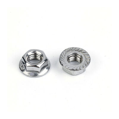 100% контролируемый DIN нержавеющей стали шестеренный фланцевый гайка с зазубленными на заказ