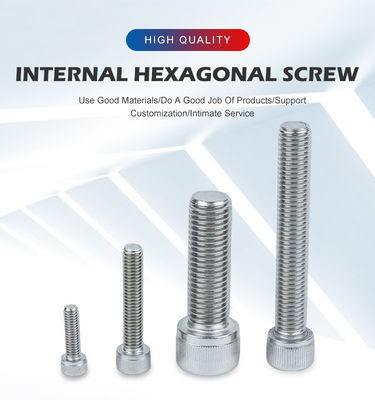 304 нержавеющая сталь на заказ Allen Hexagon Socket Cap Head Screws Bolt M8 M10 M12