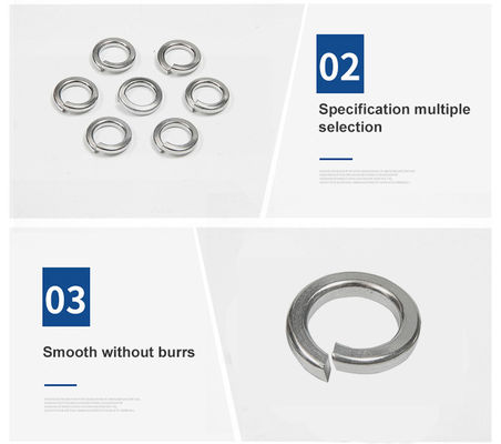 Специализированный пружинный стальной шлем кольцо тонкий шлем стиральщик SS304 из нержавеющей стали стандарт DIN