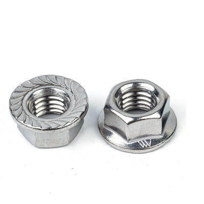 Имперская система измерений из нержавеющей стали с самозамыкающейся шестеренковой фланцевой орехом M4 M5 M6 M8 M10 8x20