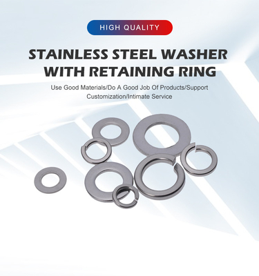 100% инспектированный DIN 304 316 из нержавеющей стали OEM Design Metal Gasket Flat Washers