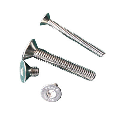 Pan Head DIN7991 SS304 A2-70 Full Thread Countersunk Socket Head Screws для всех размеров