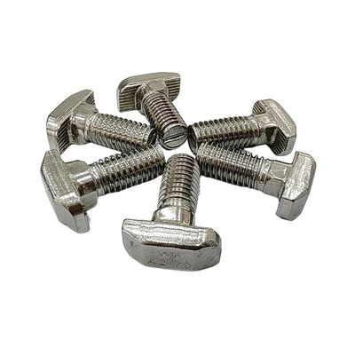 Полный нить тип T-бульт и гайки M8 M10 для солнечной установки нержавеющей стали квадратного головы