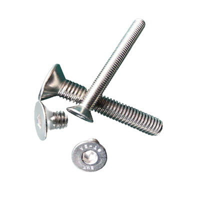 Простая отделка A-уровневая прочность на заказ А2 нержавеющая сталь Сплавная установка Цилиндрическая голова Шестеренковый розетка Шруб