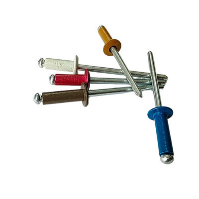 DIN Standard High Strength Colored Pop Rivets с коррозионным сопротивлением диаметром 3,2-4,8/5 мм
