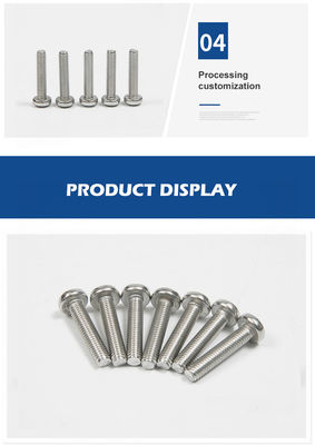 Нержавеющая сталь INCH Измерительная система Большая плоская панель Вафельная голова Крестовый винт