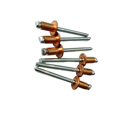 Строительство и мебель Легкие латуни открытые концы реветы с хорошей герметизацией