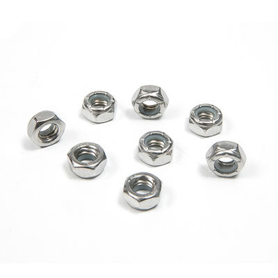 Нефтегазовая промышленность Нержавеющая сталь нейлоновая вставка замок гайка с термостойкой 304 отделка