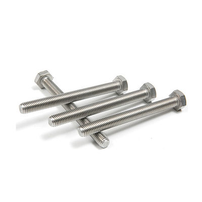 DIN933 Нержавеющая сталь 304 316 Шестоугольный болт для строительства