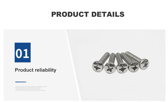 DIN JIS ISO Нержавеющая сталь Phillips Pan Machine Head Застегивающий винт Крестовые вставные винты