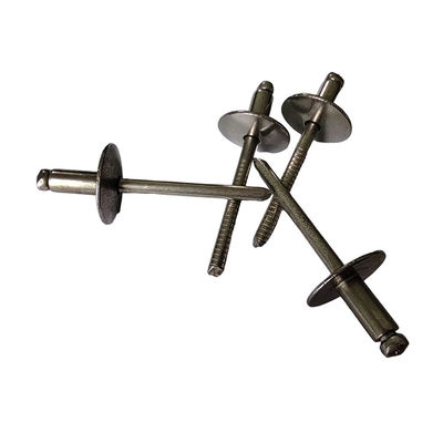 Высокая прочность нержавеющей стали слепые ниты Большой край круглая голова для возобновляемых источников энергии