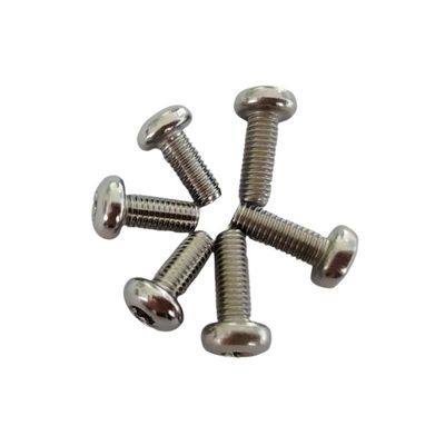 Полный нить Тип нержавеющей стали Противоподражающая кнопка головка безопасности винтов с булавкой