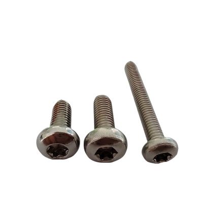 Полный нить Тип нержавеющей стали Противоподражающая кнопка головка безопасности винтов с булавкой