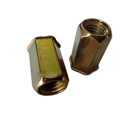 DIN стандартная коррозионностойкая желтая цинковая углеродистая сталь с небольшой головой