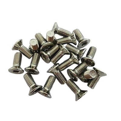 Нержавеющая сталь Круглое плоское головка Торкс винтовой машины самонажатия винт полный нить M3 M10