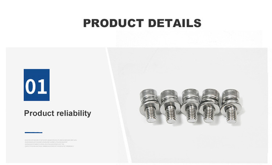 100% проверенный M5 M6 M8 Нержавеющая сталь Allen Head Cap Screw сборка с ассортиментом стиральной машины