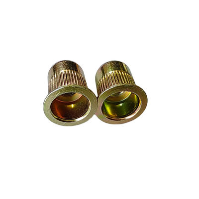 Общая промышленность Экономическая Желтая цинковая покрытая углеродной сталью Открытая нить для тонких листов