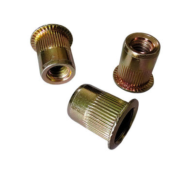 Серебряно-цинковые оцинкованные открытые нитки из углеродной стали с нитками для промышленных применений