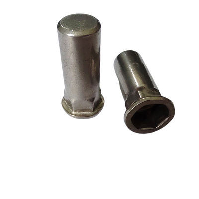 Полугексовый закрытый наконечник нитки с высокой грузоподъемностью M3-M12 и никелевой отделкой