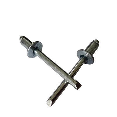 10 мм длины железо открытый конец слепые ниты прочный круглый голова высокая прочность для промышленности