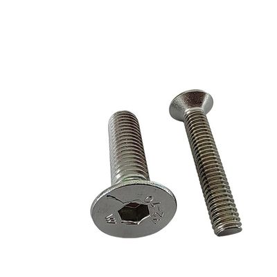 Полный нить Тип INCH Измерение Нержавеющая сталь 304 Countersunk голова Плоская голова винтов