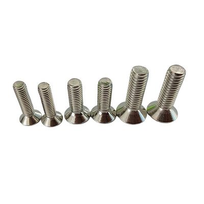 Система измерения INCH Самый продаваемый 304 нержавеющей стали Countersunk Head Flat Hex Socket Flat Head M4 M5 M6 M8
