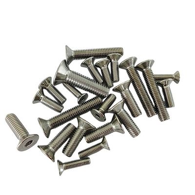 Система измерения INCH Самый продаваемый 304 нержавеющей стали Countersunk Head Flat Hex Socket Flat Head M4 M5 M6 M8