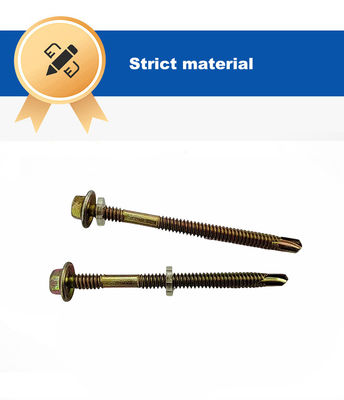 Сцинкованный самоподтягивающийся крышный винт для высокопрочной связки в метрической производительности