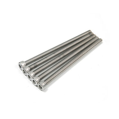 Нержавеющая сталь класса A DIN912 полупроволочные шестеренковые винты высокой прочности