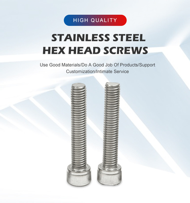 Полный нить Тип нержавеющей стали Hex Socket Head болт винты для промышленных машин