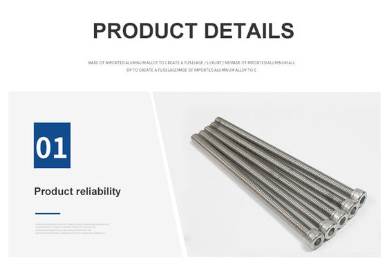 Полный нить Тип нержавеющей стали головка бока болты M3 M4 M5 M6 шестеренковый розетка Аллен ключ болт DIN912