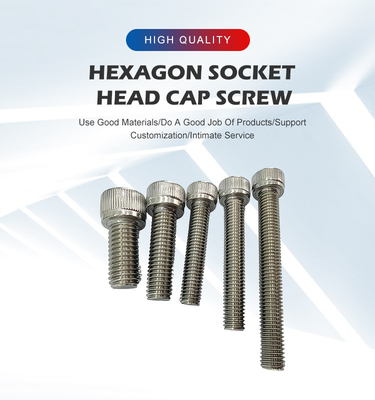 Нержавеющая сталь M6 M8 Allen Bolt Full Thread Screws на заказ для A-уровневой прочности