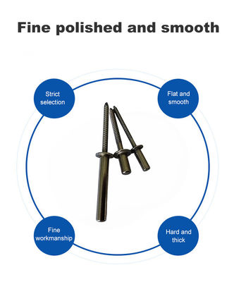 DIN Стандартная коррозионностойкая закрытая концовка из нержавеющей стали Круглая голова слепая нить