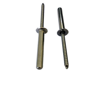 Противоморозный нержавеющий сталь противозатопленный слепой нить длина 6-25 мм конец закрыт