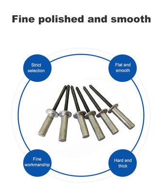 Закрытый алюминиево-железный круглый глазный слепой нить для тяжелых применений