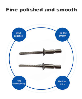 Все из нержавеющей стали 6,4 мм проницаемый конструктивный винт для высокой прочности соединения