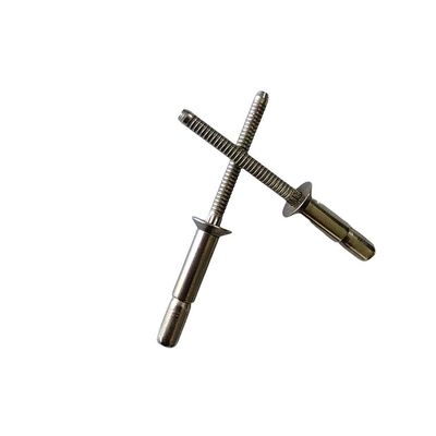 304 нержавеющая сталь плоский круглый Countersunk Head Cup Type Draw Rivet с стандартом DIN