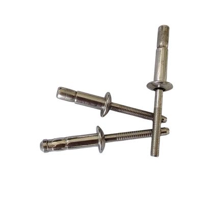 DIN Standard Unlock Type Blind Rivets for OEM ODM Round Head Semi-tubular Rivet Steel (Стальная полутрубчатая нить типа DIN)