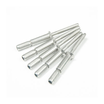 Серебряные нержавеющая сталь 304 Моно-струнный интерлок структурные слепые ниты для универсальных