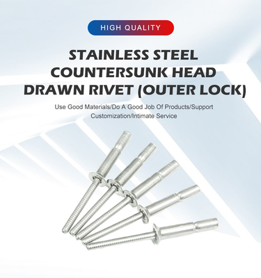 2024 Ритмы Заказ Алюминий 304 Нержавеющая сталь Countersunk Head Cup Type Blind Rivet
