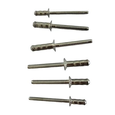 Проверка диапазона 2024 Нержавеющая сталь Unigrip тип купольной головы ниты с стандартом GB