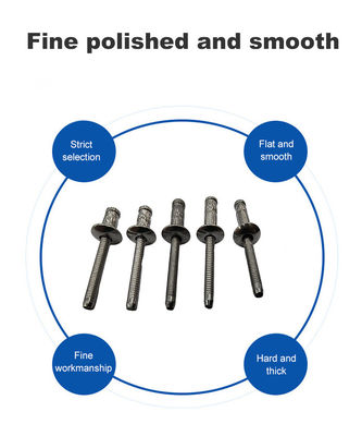 4.8мм Открытый конец купола голова многоприкосновение слепые винты плюс односторонний индивидуальный сервис