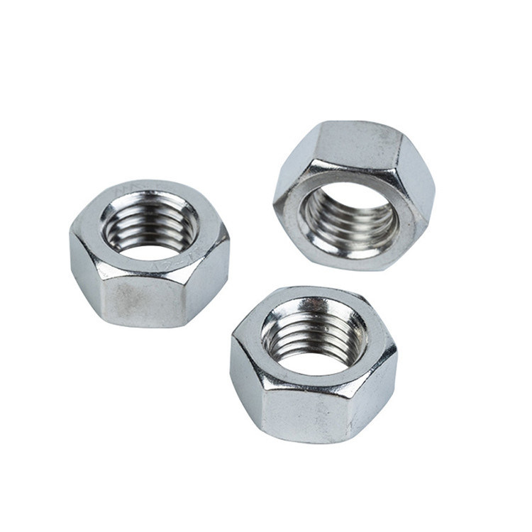 На заказ серебряный цвет 304 из нержавеющей стали шестиугольная орешка тонкая нить орехи стандартные другие