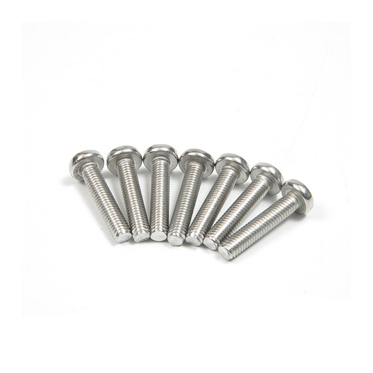 DIN JIS ISO Нержавеющая сталь Phillips Pan Machine Head Застегивающий винт Крестовые вставные винты